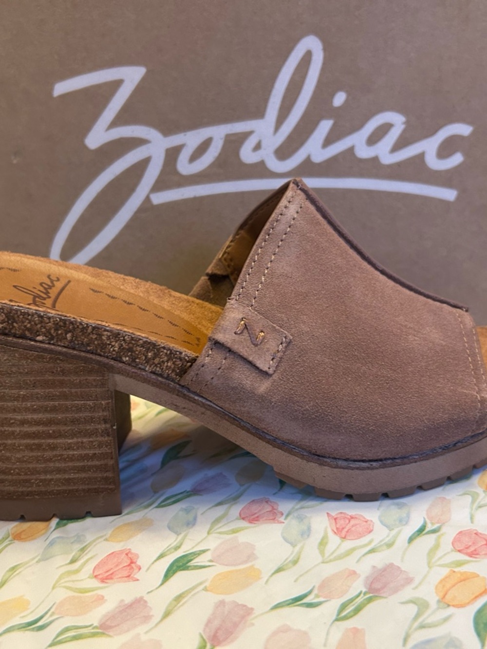 Zodiac- Lissa LeatherSlide Mules